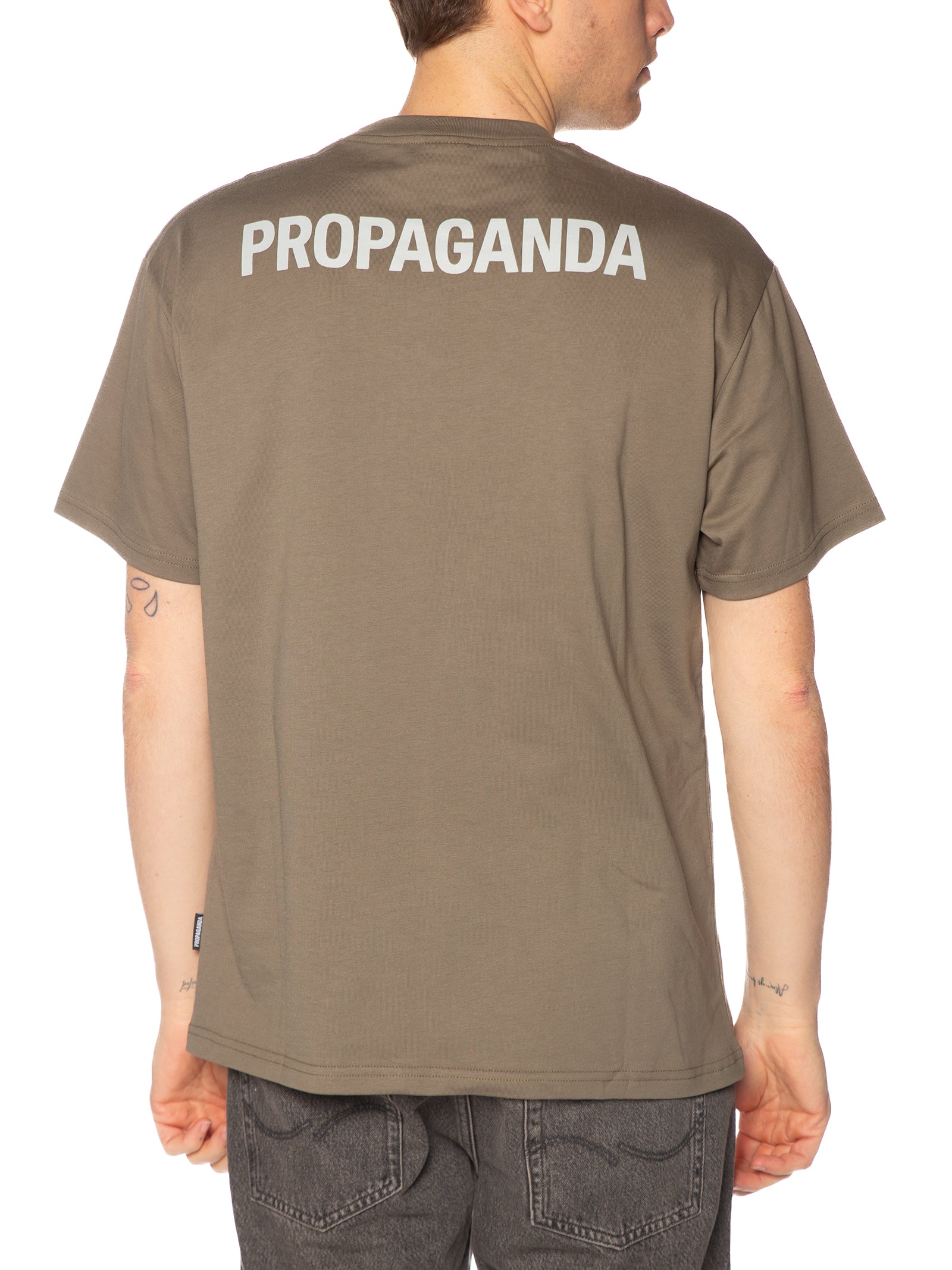 T-shirt Propaganda Verde Logo classic TS611 VERDE PROPAGANDA 