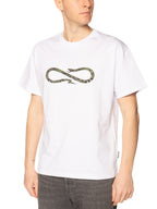 T-shirt Propaganda Bianco Logo python TS636 BIANCO PROPAGANDA 