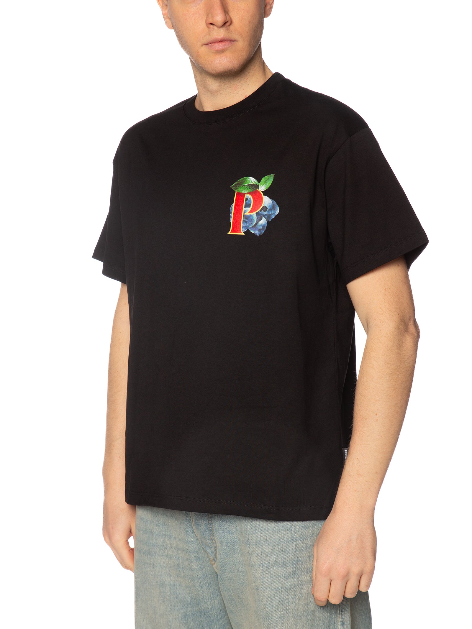 T-shirt Propaganda Nero Blueberry TS695 NERO PROPAGANDA 
