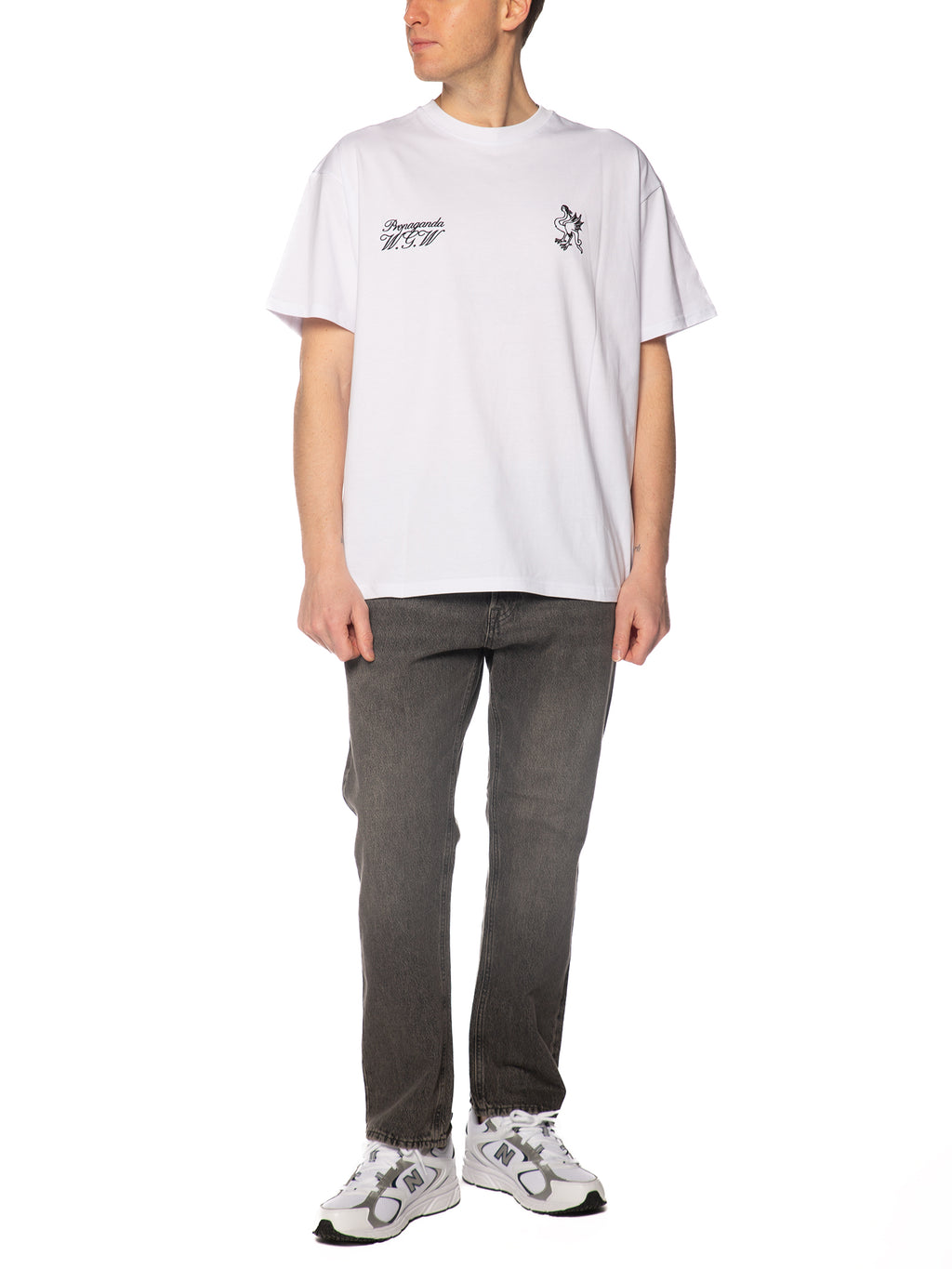 T-shirt Propaganda Bianco Whisper TS699 BIANCO PROPAGANDA 