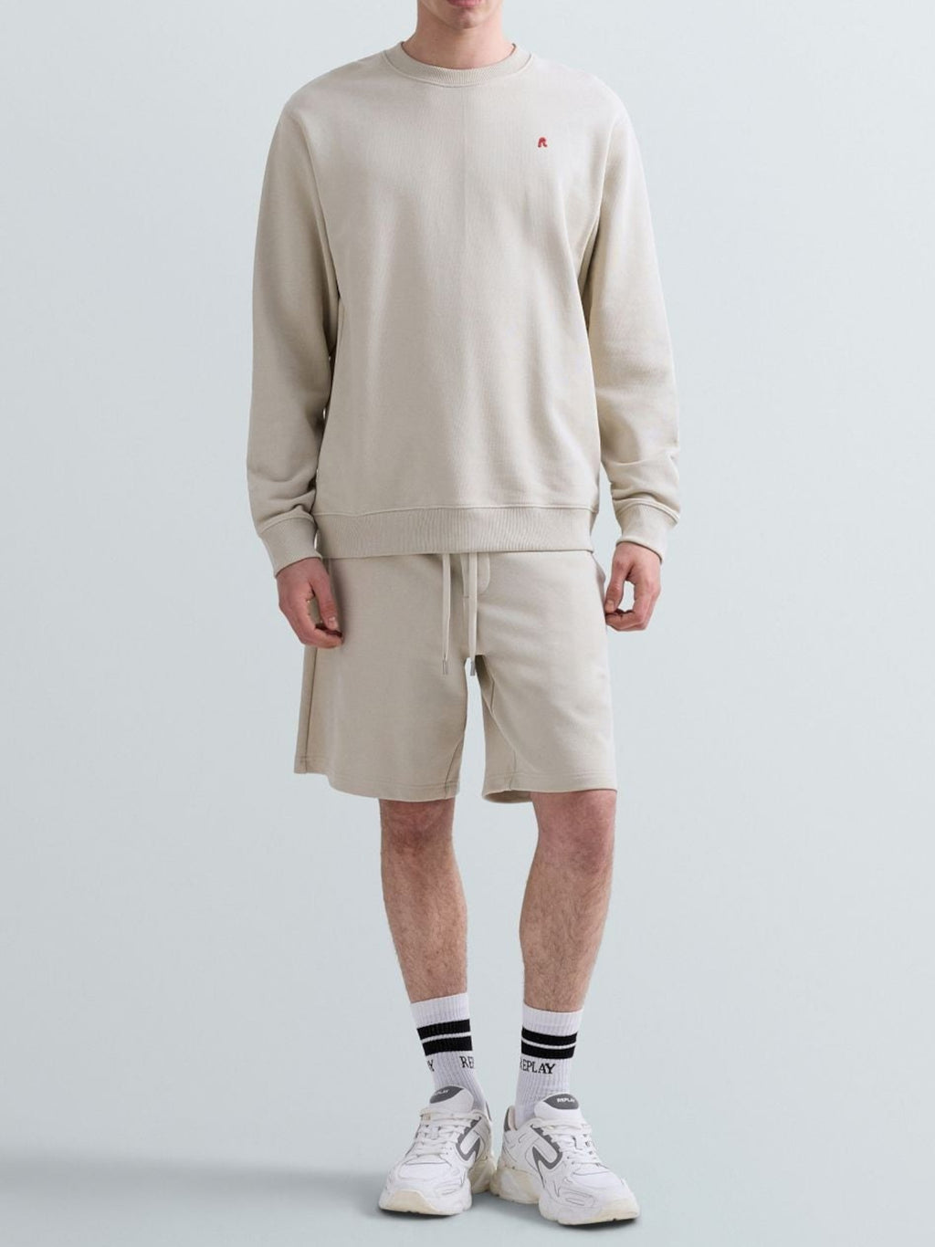 Felpa Calvin Klein Beige girocollo M3106 858 REPLAY 