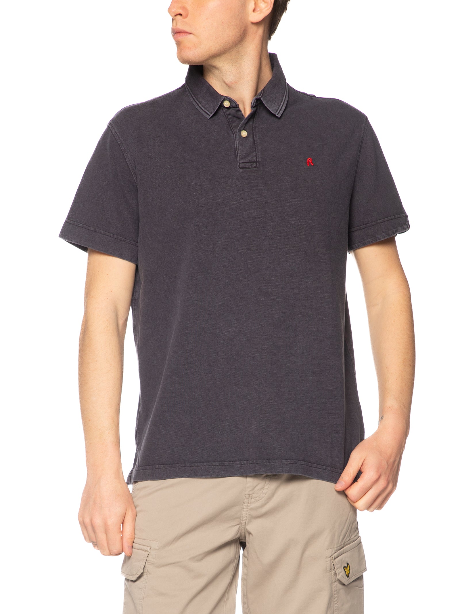 Polo Replay Blu Logo manica corta M3431A 970 REPLAY 