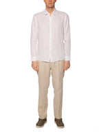 Camicia Seinse Bianco in lino CE1081 BIANCO SEINSE 