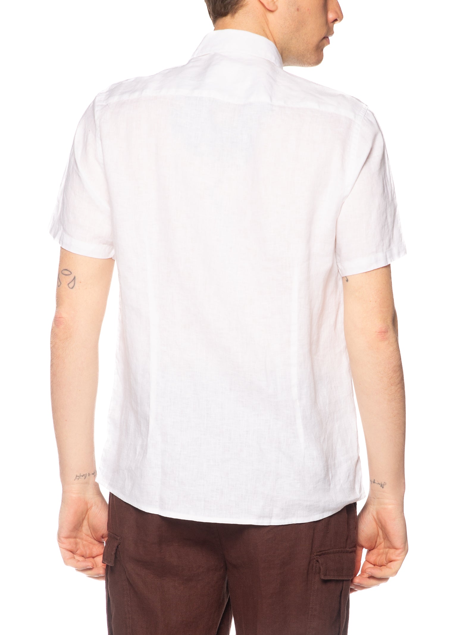 Camicia Seinse Bianco in lino CE1083 BIANCO SEINSE 
