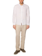 Camicia Seinse Bianco lino fiammato CE1091 BIANCO SEINSE 