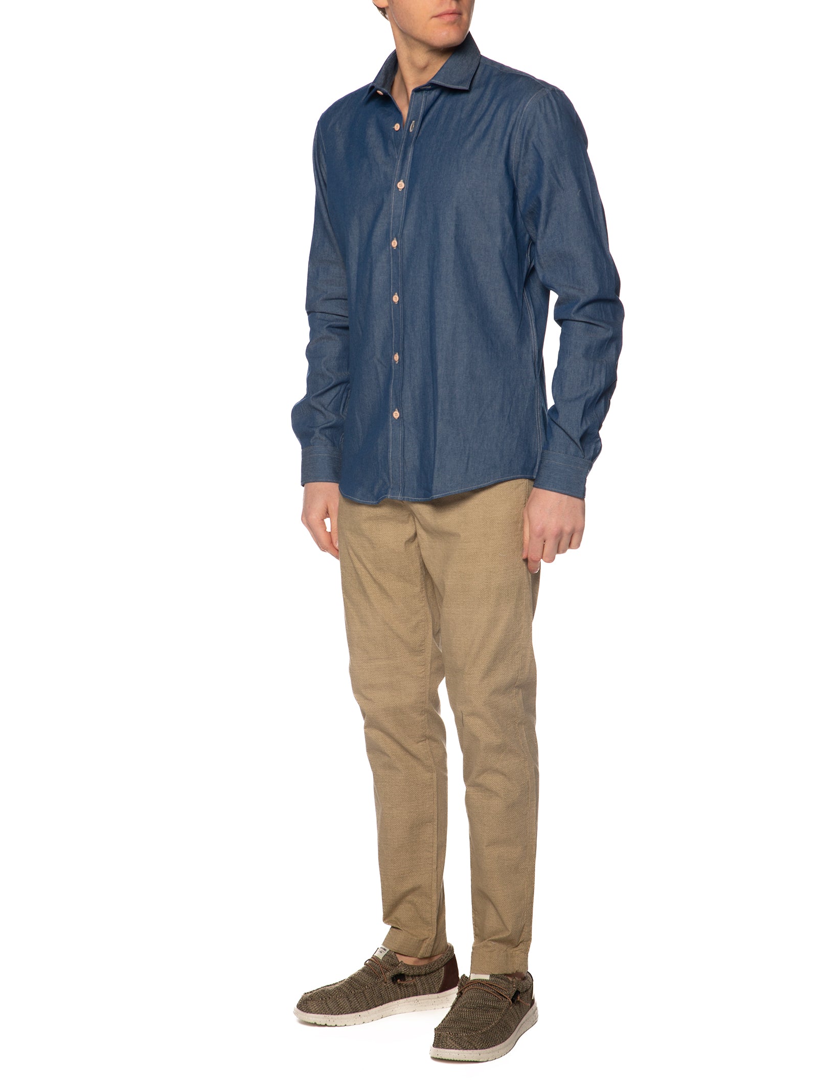 Camicia Seinse Blu chambry CE1118 BLU SEINSE 