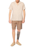 Camicia Seinse Beige lino lavorata CE1126 BEIGE SEINSE 