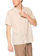 Camicia Seinse Beige lino lavorata CE1126 BEIGE SEINSE 