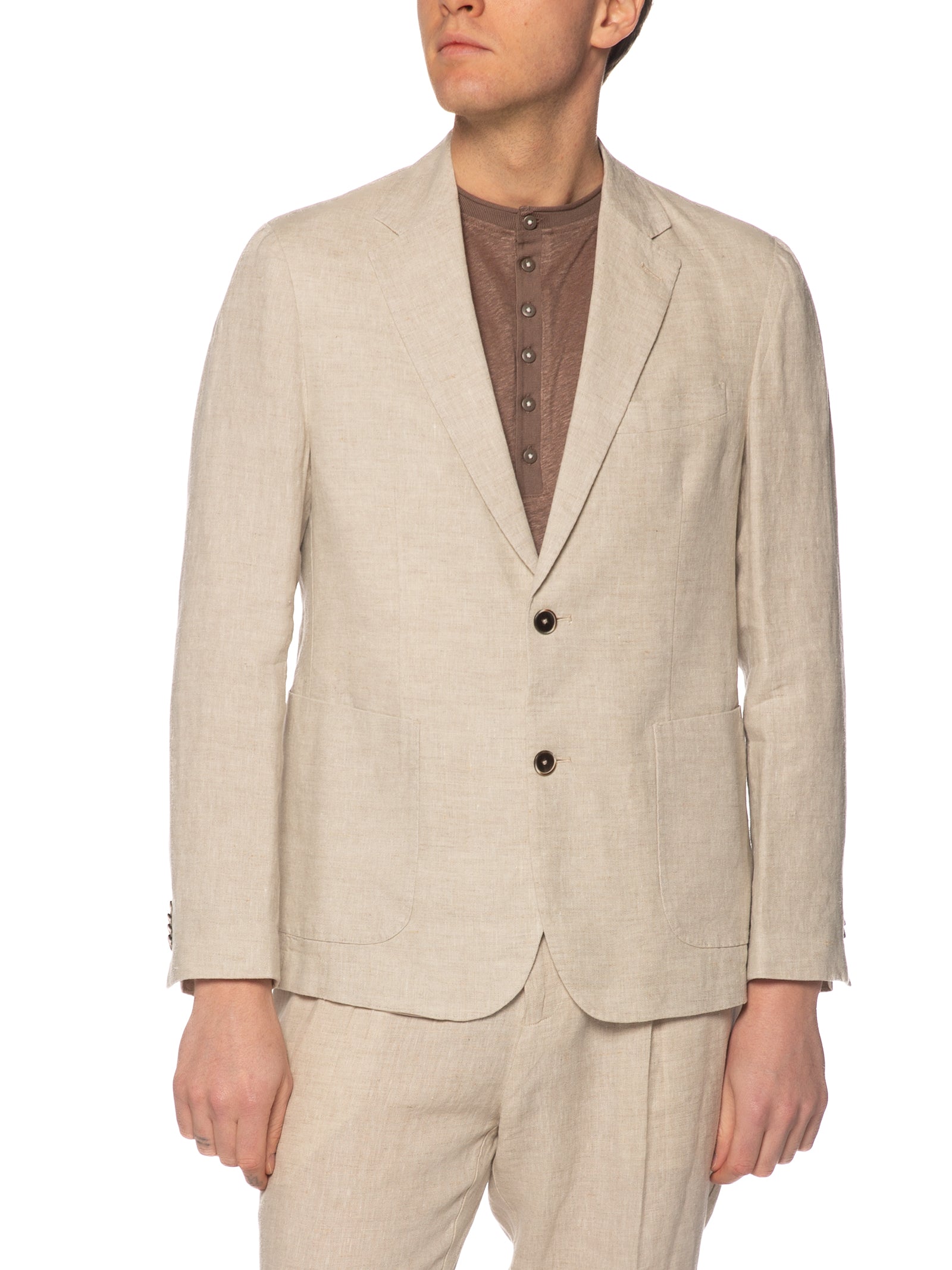 Giacca Seinse Beige in lino GAE1132 BEIGE SEINSE 