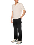 Polo Seinse Panna in maglia collo aperto ME3187 PANNA SEINSE 