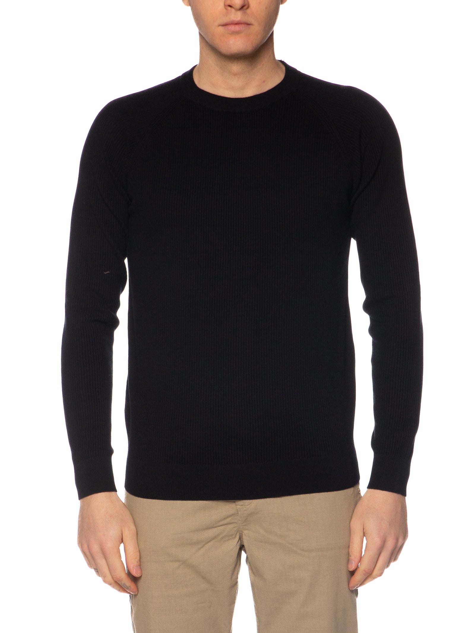 Maglia Seinse Blu a costine ME3196 BLU SEINSE 