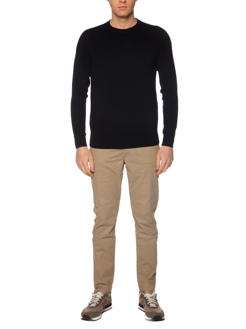Maglia Seinse Blu a costine ME3196 BLU SEINSE 