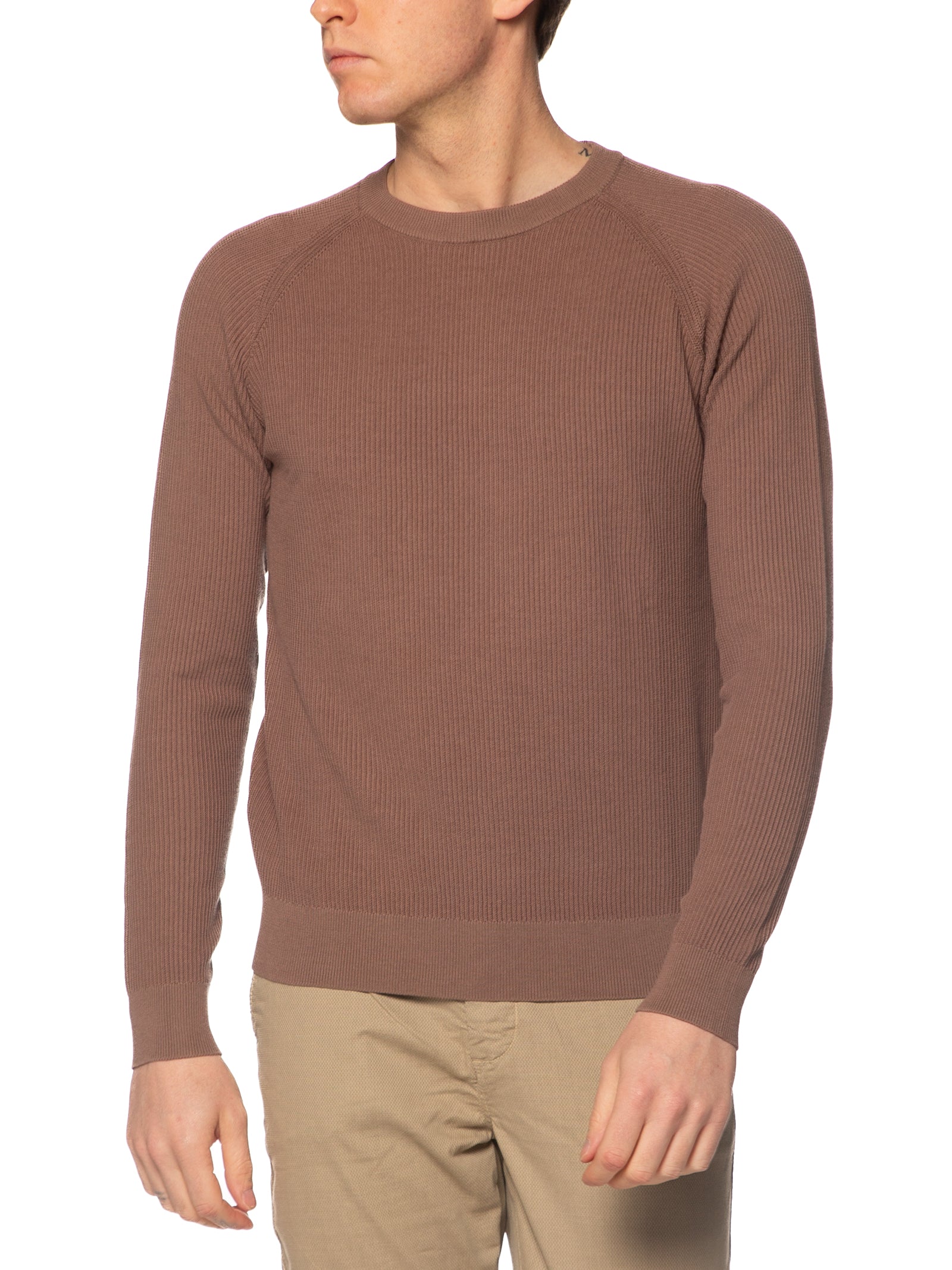 Maglia Seinse Fango a costine ME3196 FANGO SEINSE 