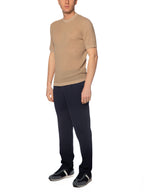 T-shirt Seinse Beige in maglia manica corta ME3202 BEIGE SEINSE 