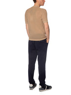 T-shirt Seinse Beige in maglia manica corta ME3202 BEIGE SEINSE 