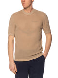 T-shirt Seinse Beige in maglia manica corta ME3202 BEIGE SEINSE 
