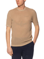 T-shirt Seinse Beige in maglia manica corta ME3202 BEIGE SEINSE 