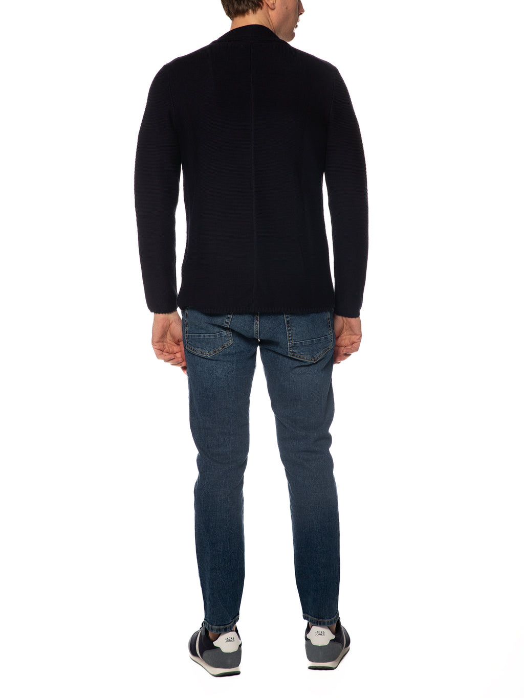 Giacca Seinse Blu filo maglia ME3227 BLU SEINSE 