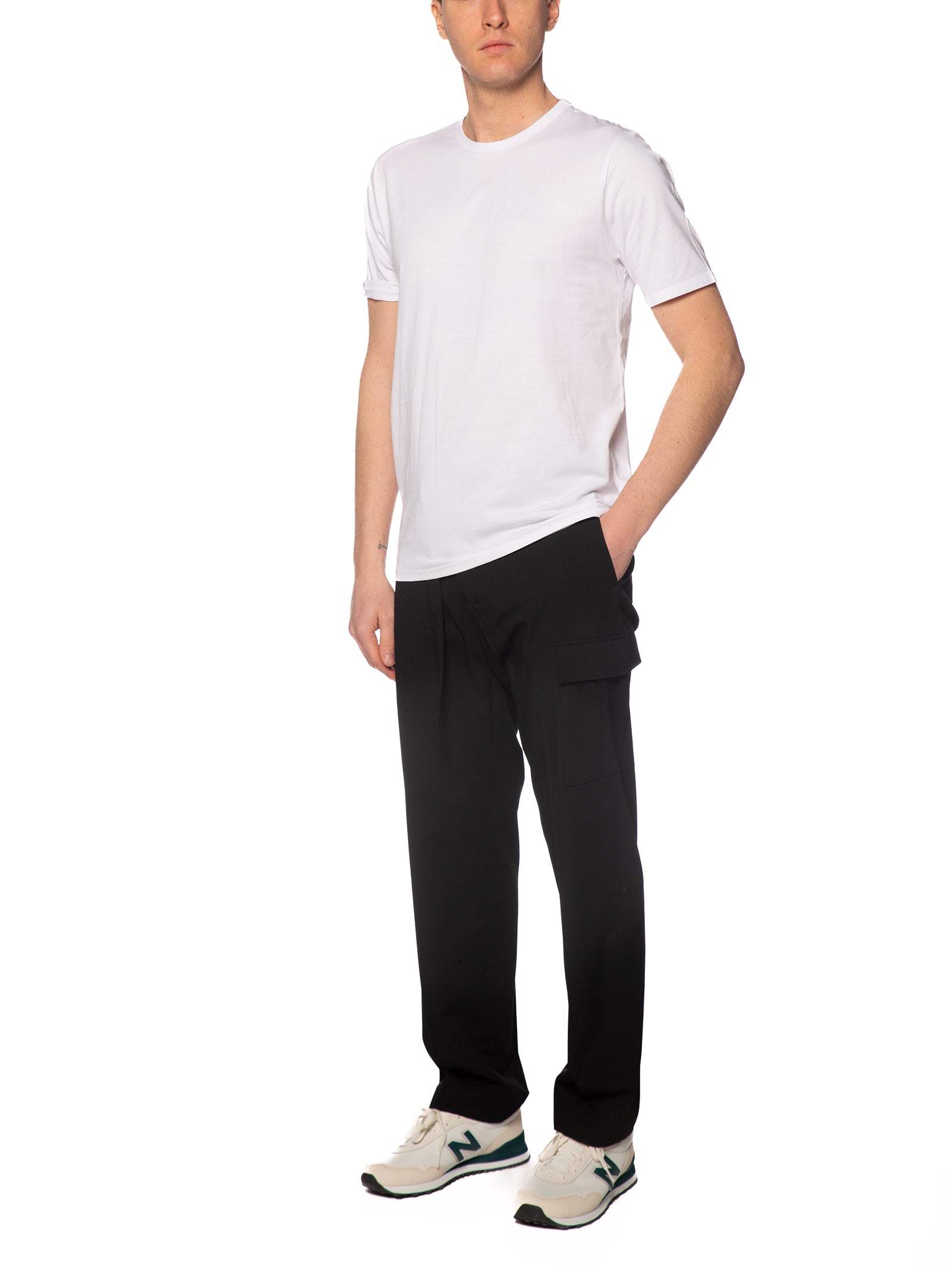 T-shirt Seinse Bianco con taschino TE3240 BIANCO SEINSE 