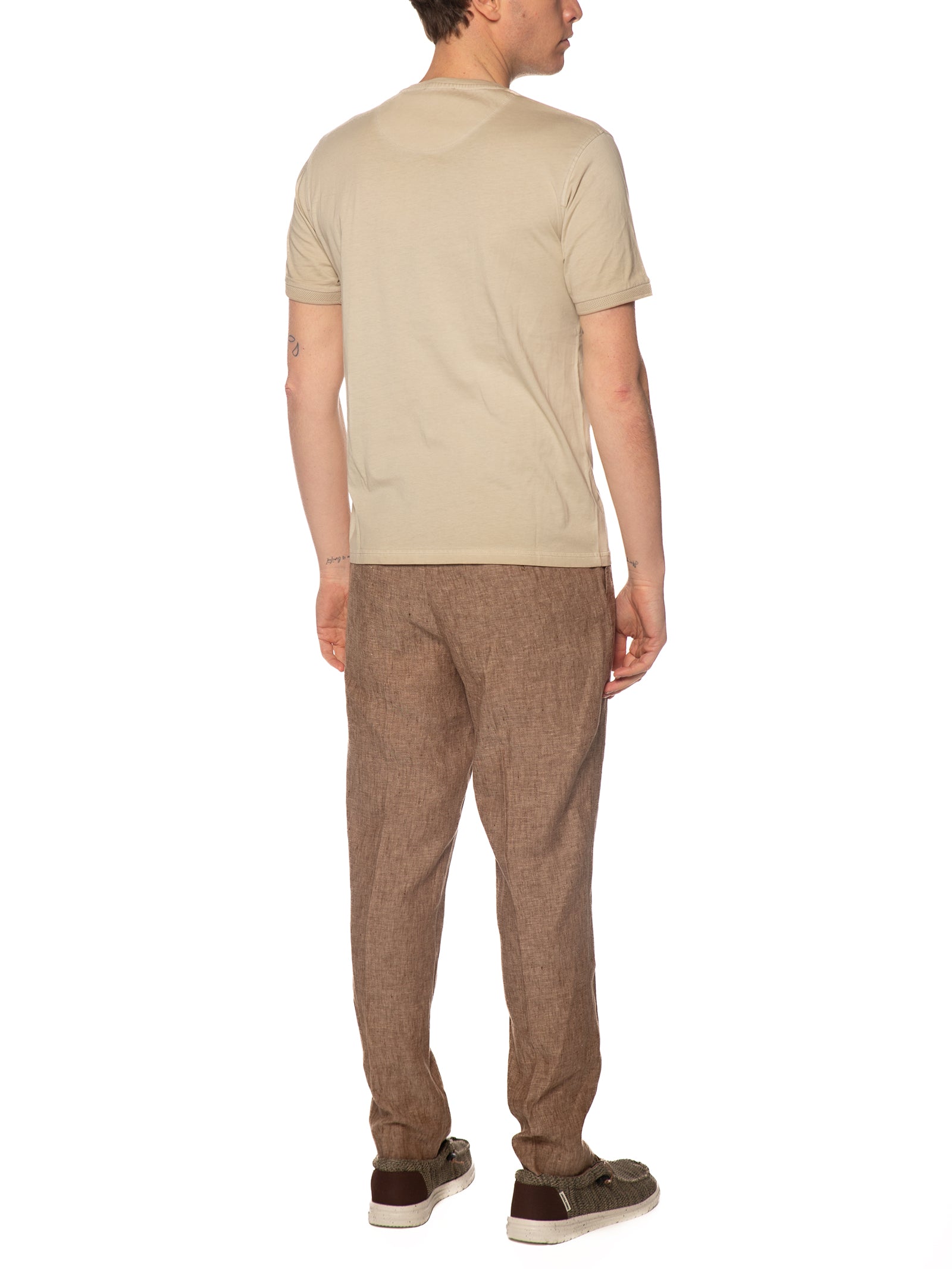 T-shirt Seinse Beige Basic manica corte TE3247 BEIGE SEINSE 