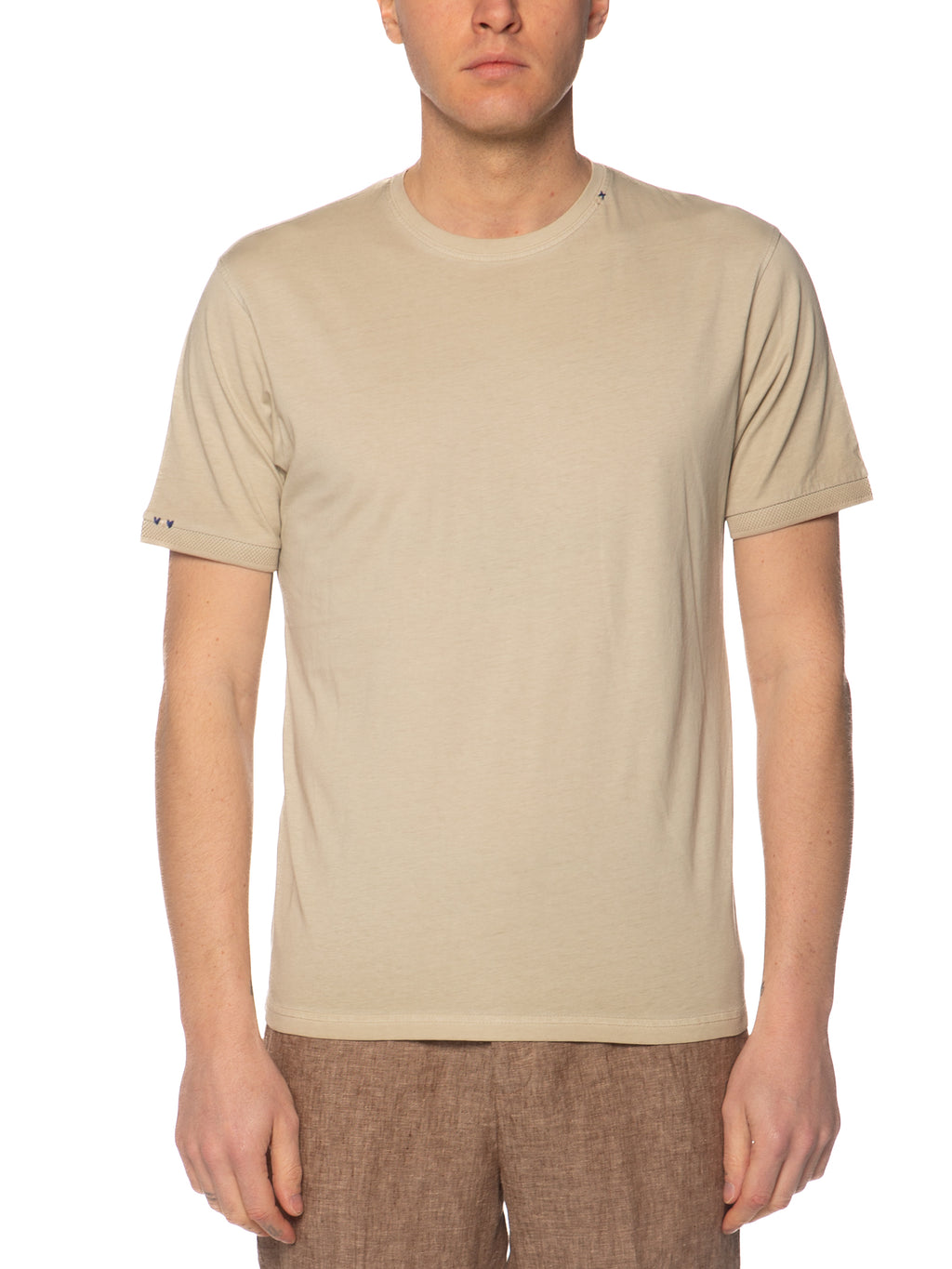 T-shirt Seinse Beige Basic manica corte TE3247 BEIGE SEINSE 