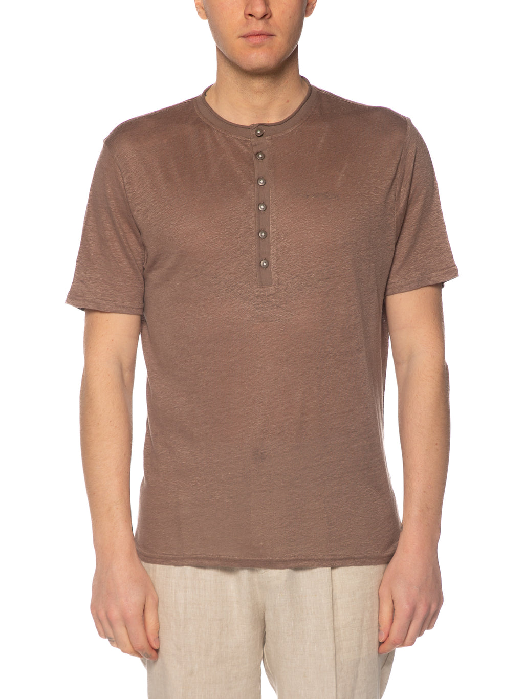 T-shirt Seinse Blu Basic manica corte TE3263 FANGO SEINSE 