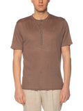T-shirt Seinse Blu Basic manica corte TE3263 FANGO SEINSE 