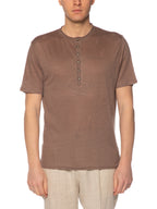 T-shirt Seinse Blu Basic manica corte TE3263 FANGO SEINSE 
