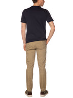 T-shirt Seinse Blu con taschino fiorellini TE3284 BLU SEINSE 