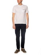 T-shirt Seinse Bianco con taschino fiammata TE3323 BIANCO SEINSE 