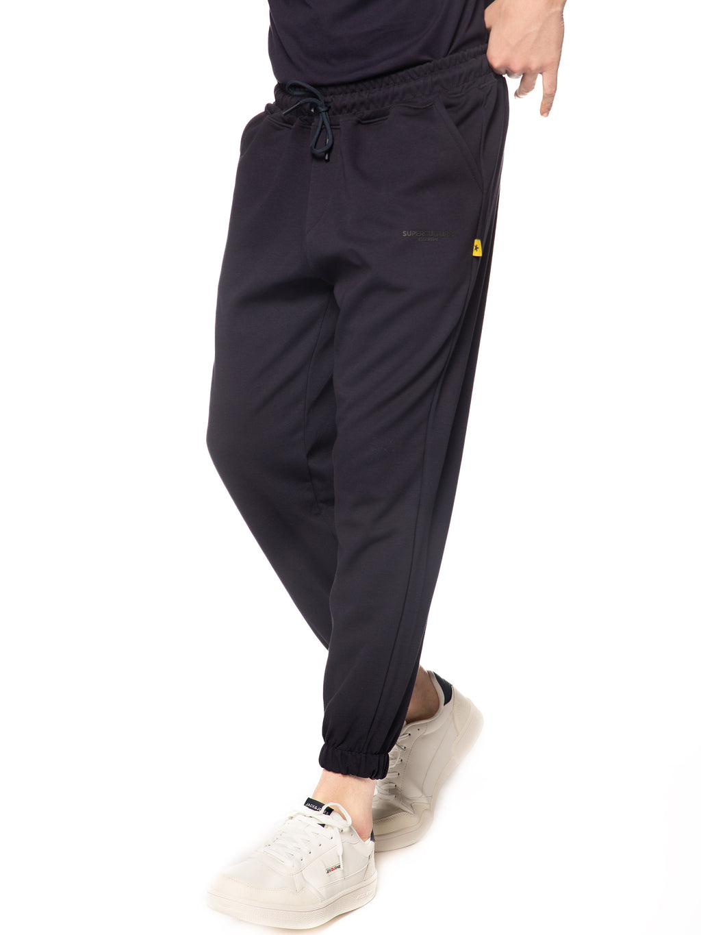 Pantalone Superculture Blu in felpa basic JOG-I BLU SUPERCULTURE 