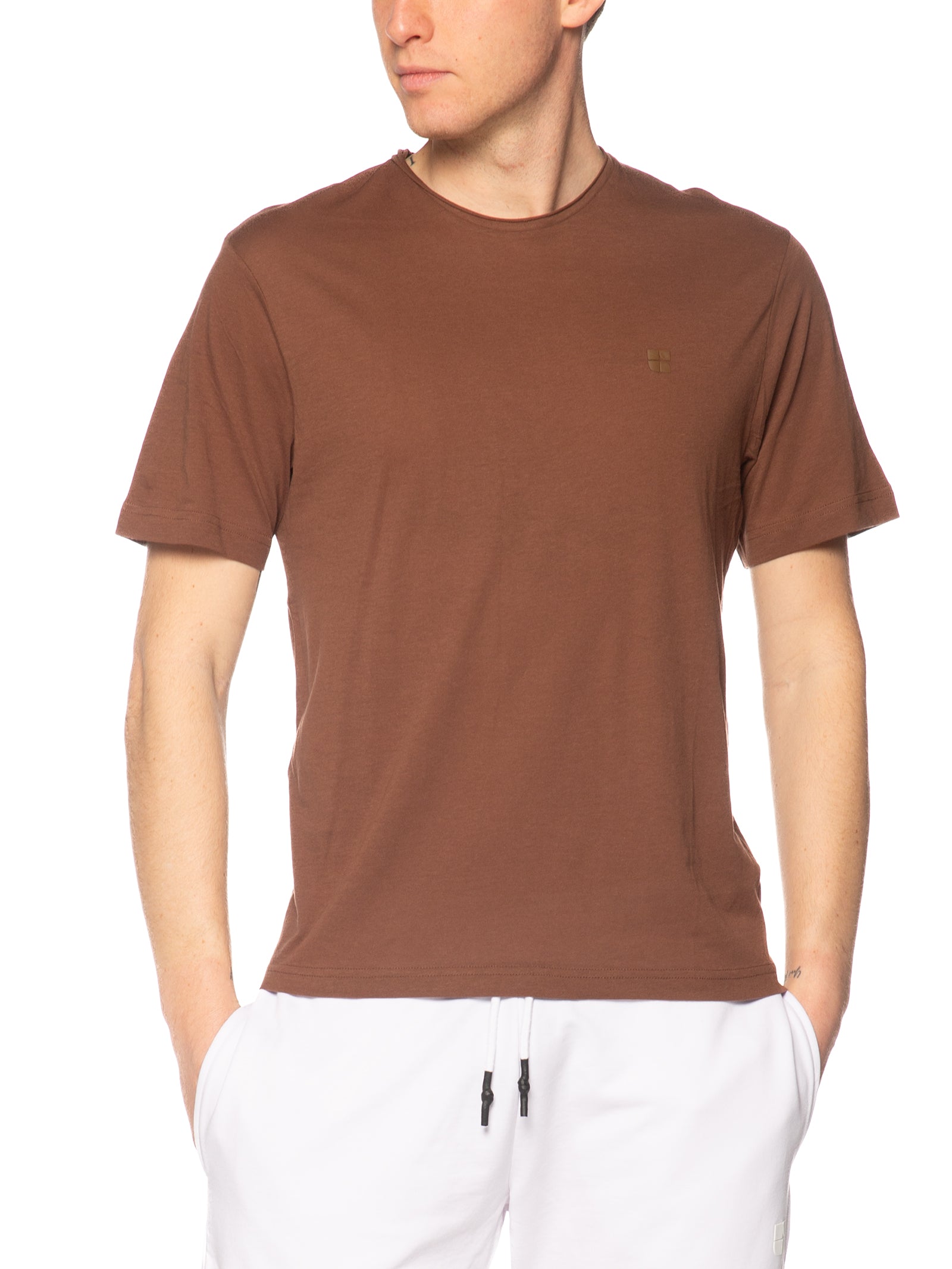 T-shirt Urban Ring Tabacco manica corta UR1110007 TABACCO URBAN RING 