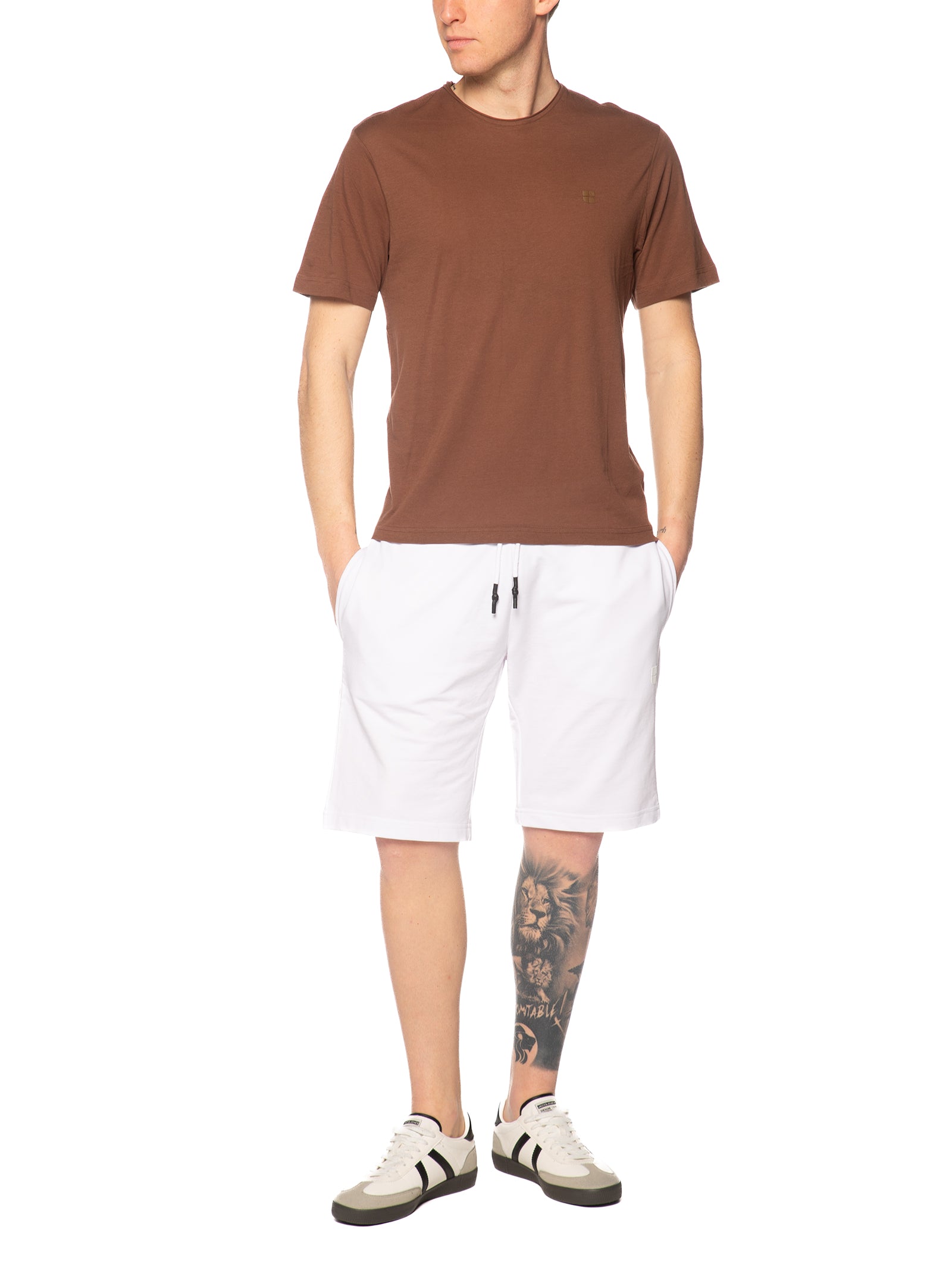 T-shirt Urban Ring Tabacco manica corta UR1110007 TABACCO URBAN RING 
