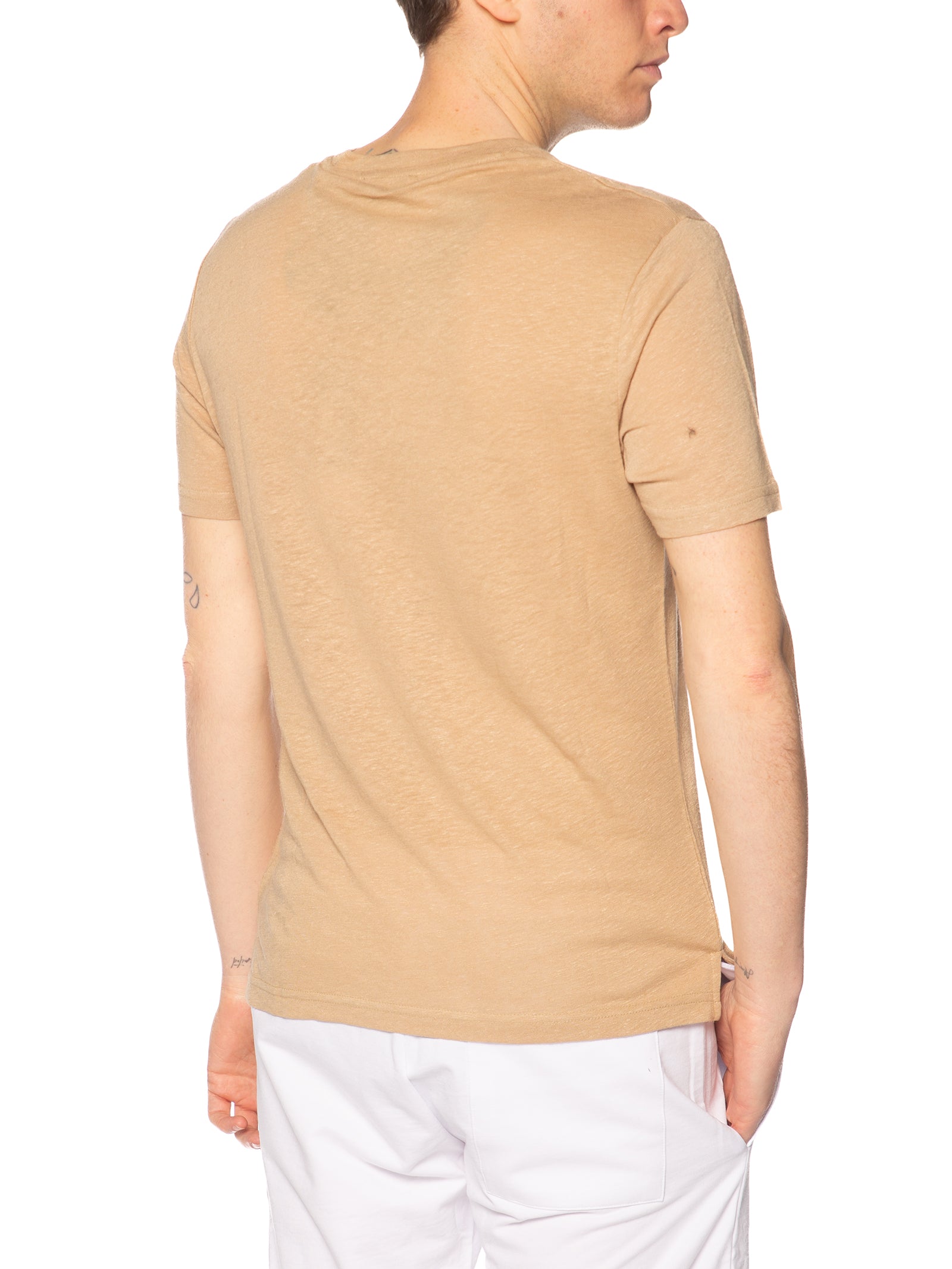 T-shirt Urban Ring Corda in lino manica corta UR1110015 CORDA URBAN RING 