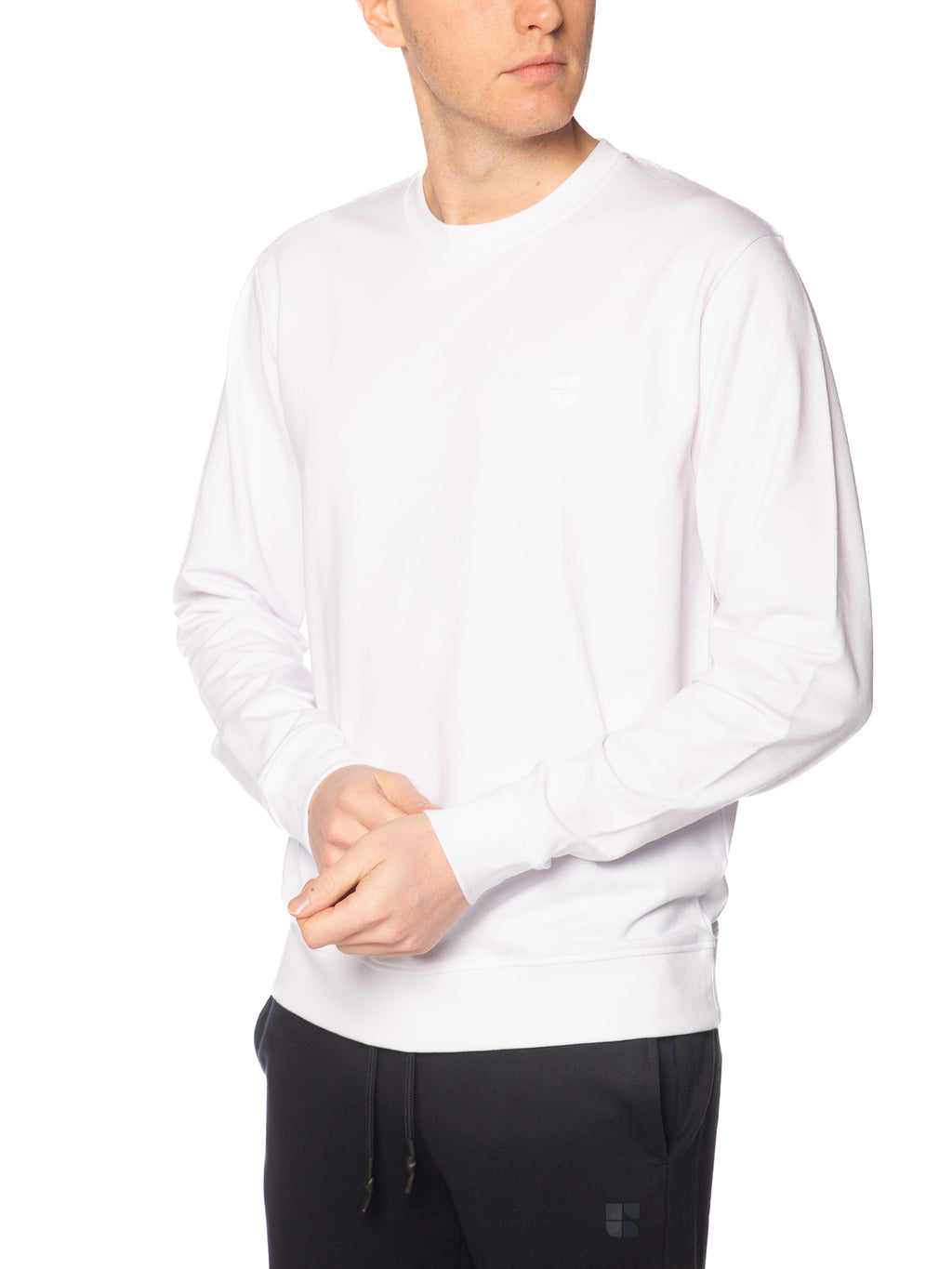 Felpa Urban Ring Bianco basic girocollo UR1120003 BIANCO URBAN RING 