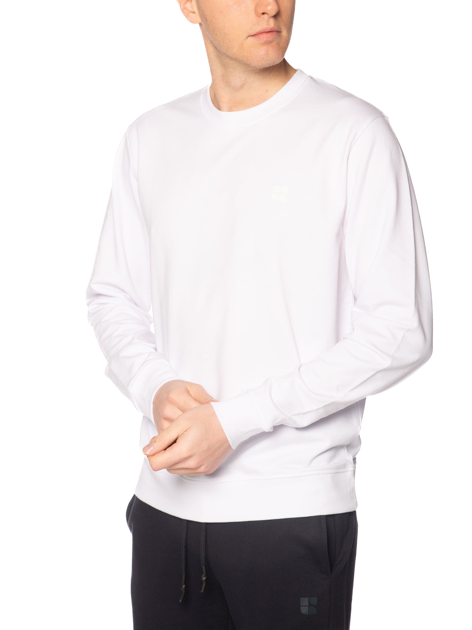 Felpa Urban Ring Bianco basic girocollo UR1120003 BIANCO URBAN RING 