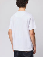 T-shirt Weekend Offender Bianco con patch BROOKLANDS BIANCO WEEKEND OFFENDER 