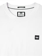T-shirt Weekend Offender Bianco con patch BROOKLANDS BIANCO WEEKEND OFFENDER 