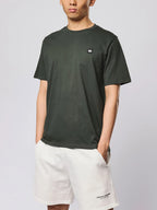 T-shirt Weekend Offender Verde con patch BROOKLANDS VERDE WEEKEND OFFENDER 