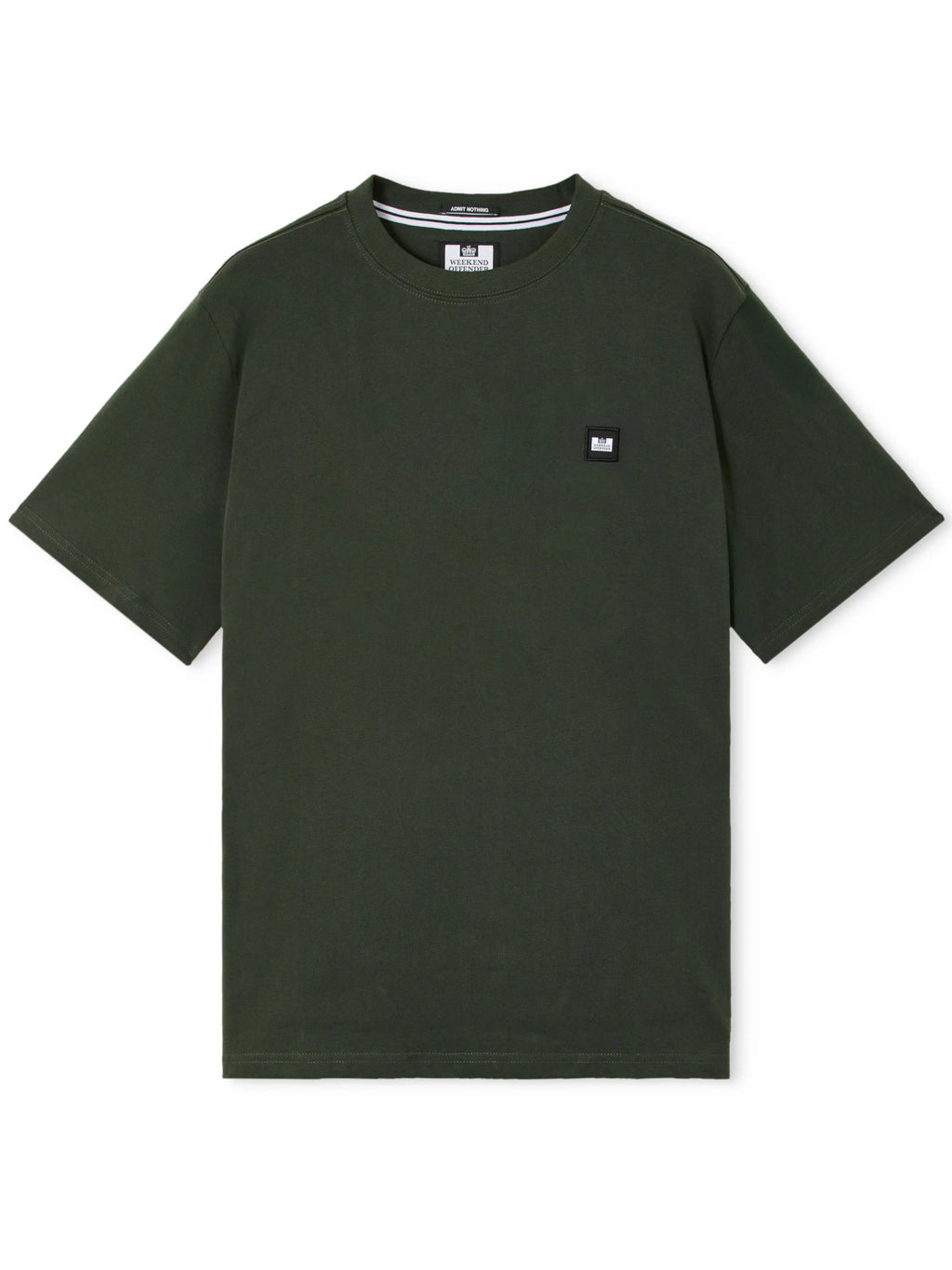 T-shirt Weekend Offender Verde con patch BROOKLANDS VERDE WEEKEND OFFENDER 