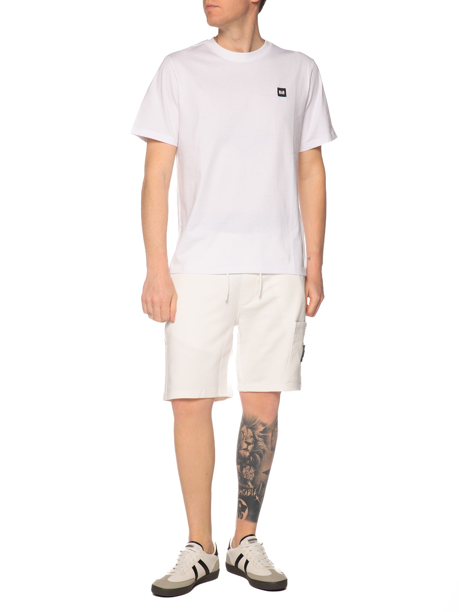 Bermuda Weekend Offender Bianco cargo in felpa HAWKINS GHOST WEEKEND OFFENDER 
