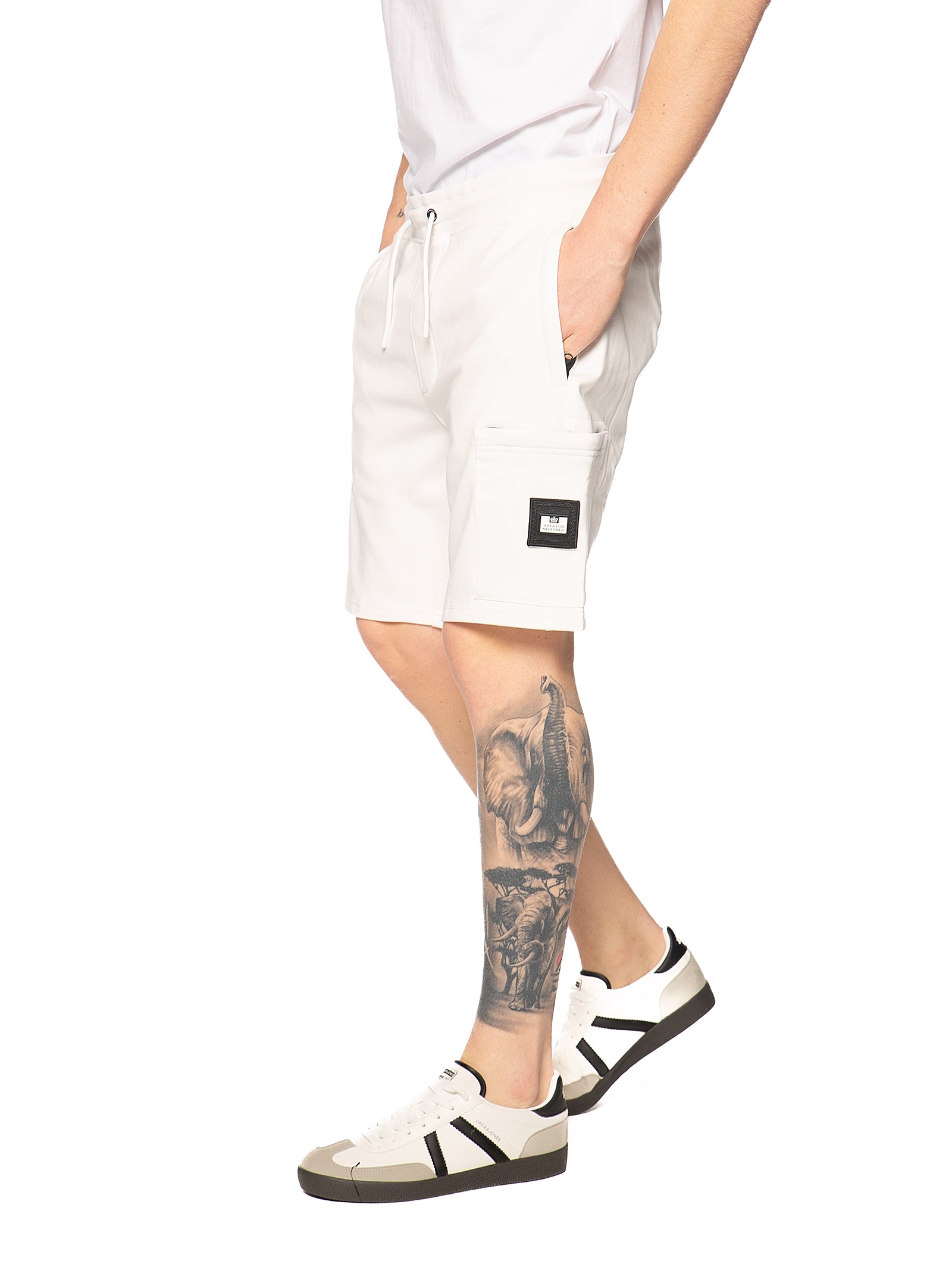 Bermuda Weekend Offender Bianco cargo in felpa HAWKINS GHOST WEEKEND OFFENDER 