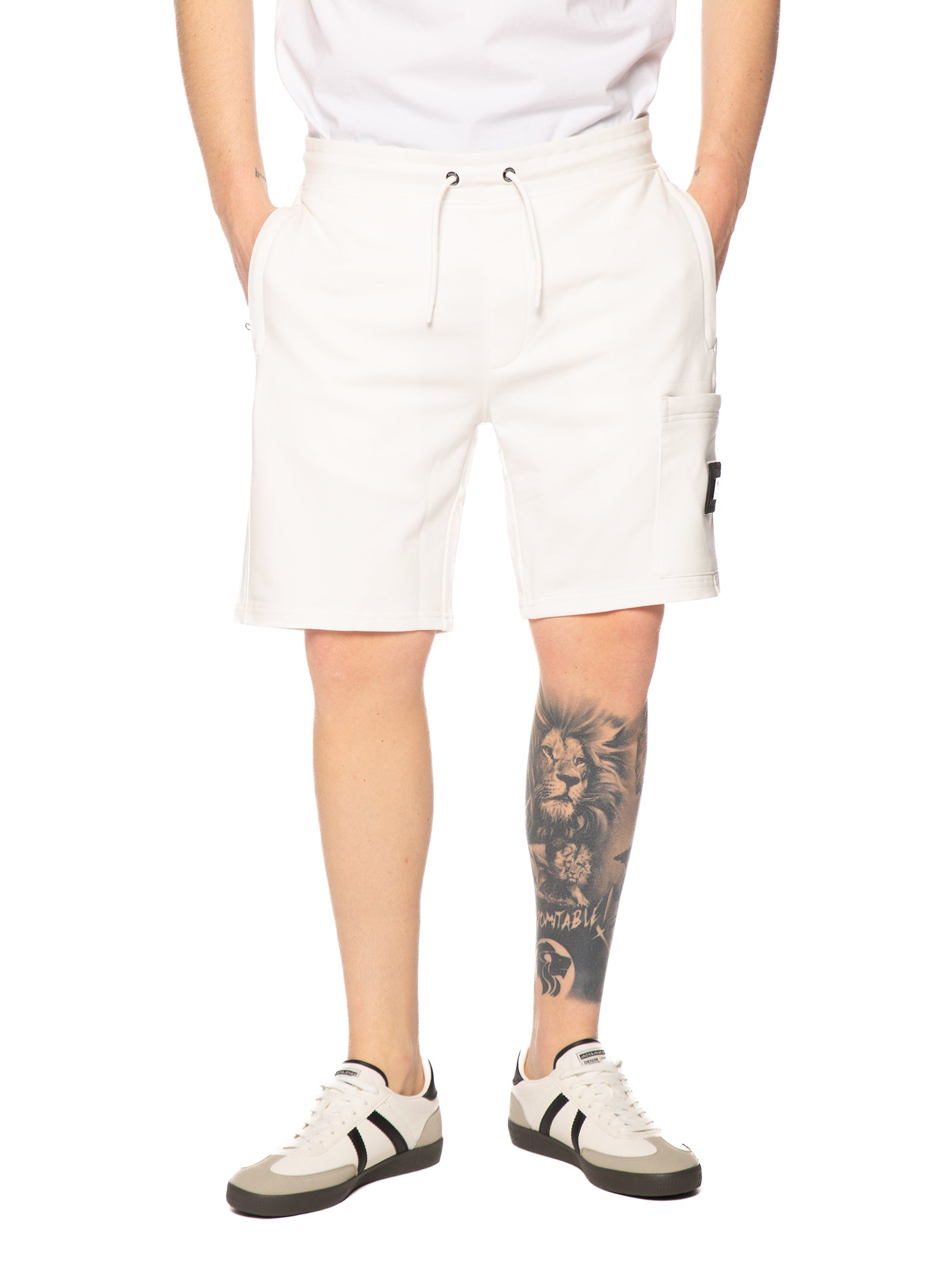Bermuda Weekend Offender Bianco cargo in felpa HAWKINS GHOST WEEKEND OFFENDER 