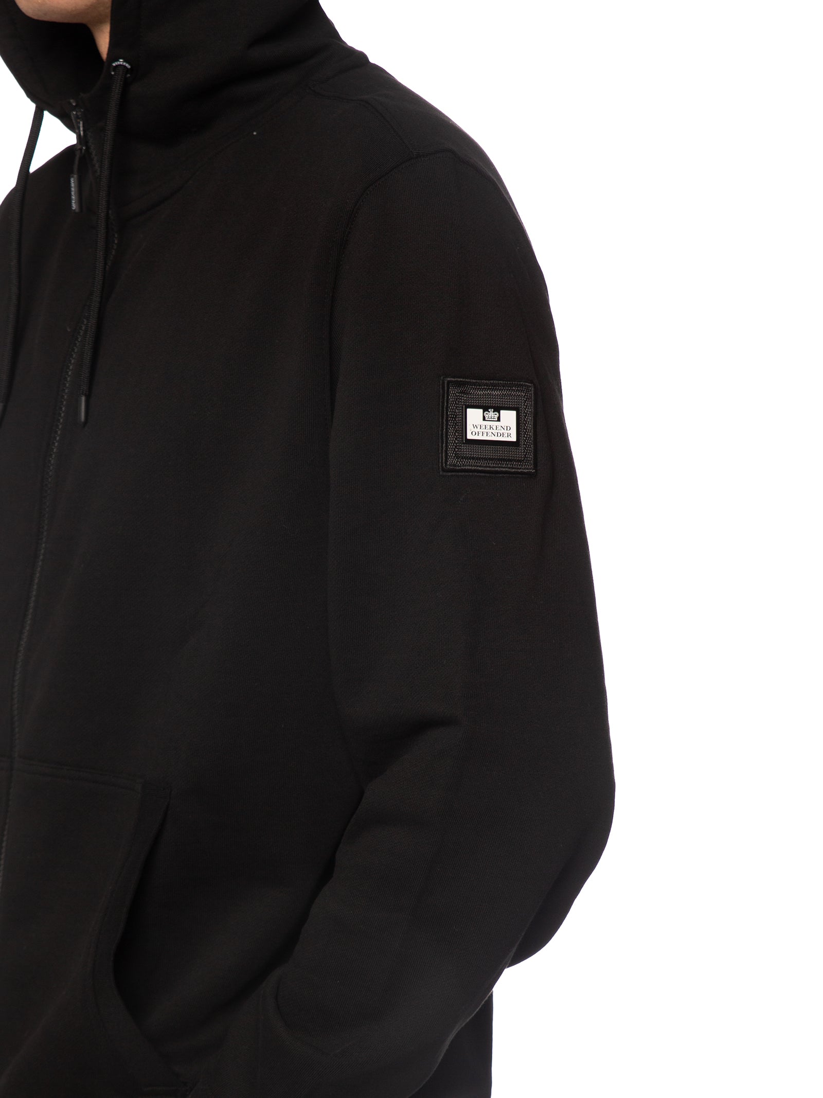 Felpa Weekend Offender Nero zip e cappuccio PAREDES NERO WEEKEND OFFENDER 