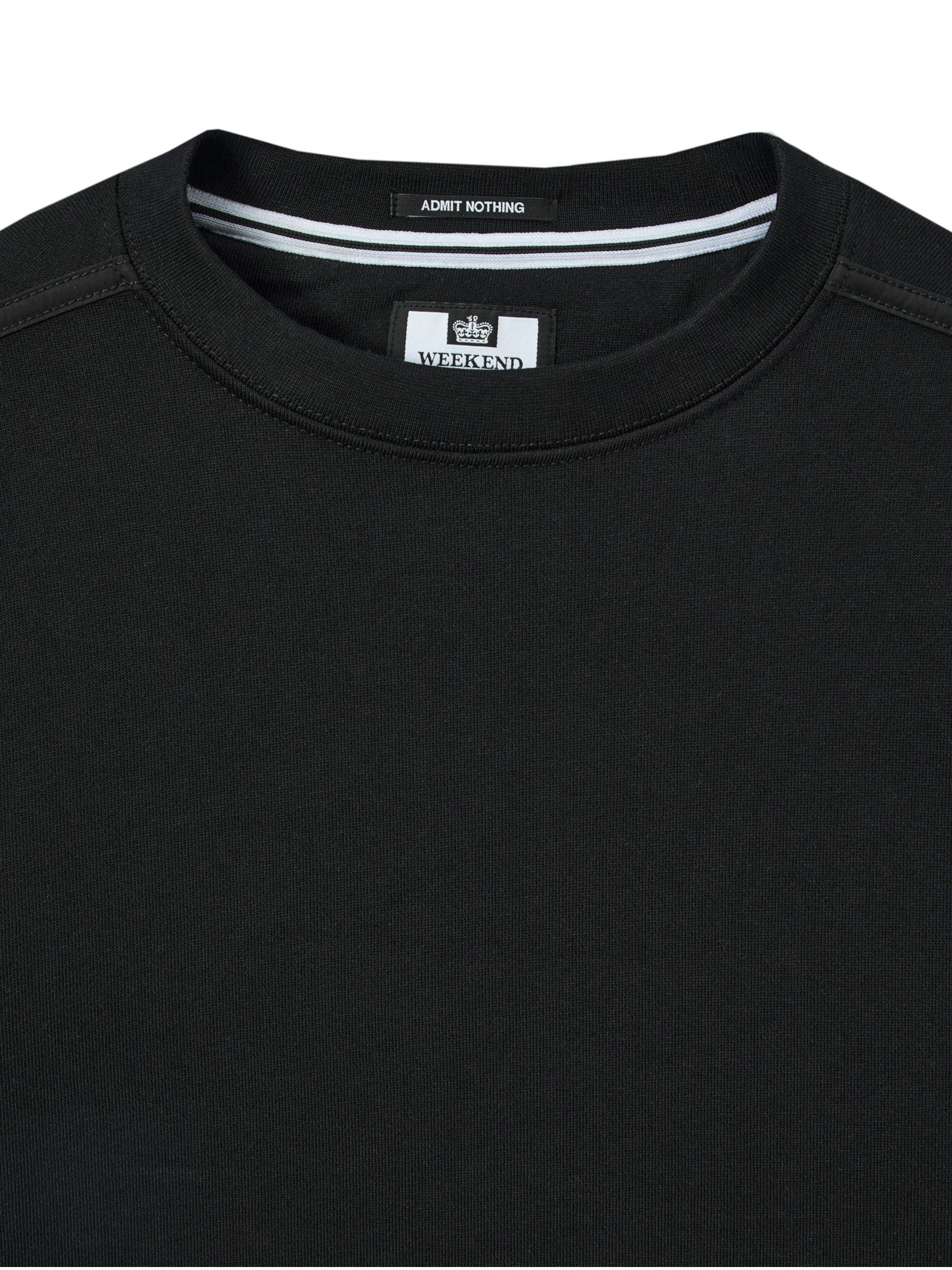 Felpa Weekend Offender Nero girocollo THUNDER NERO WEEKEND OFFENDER 