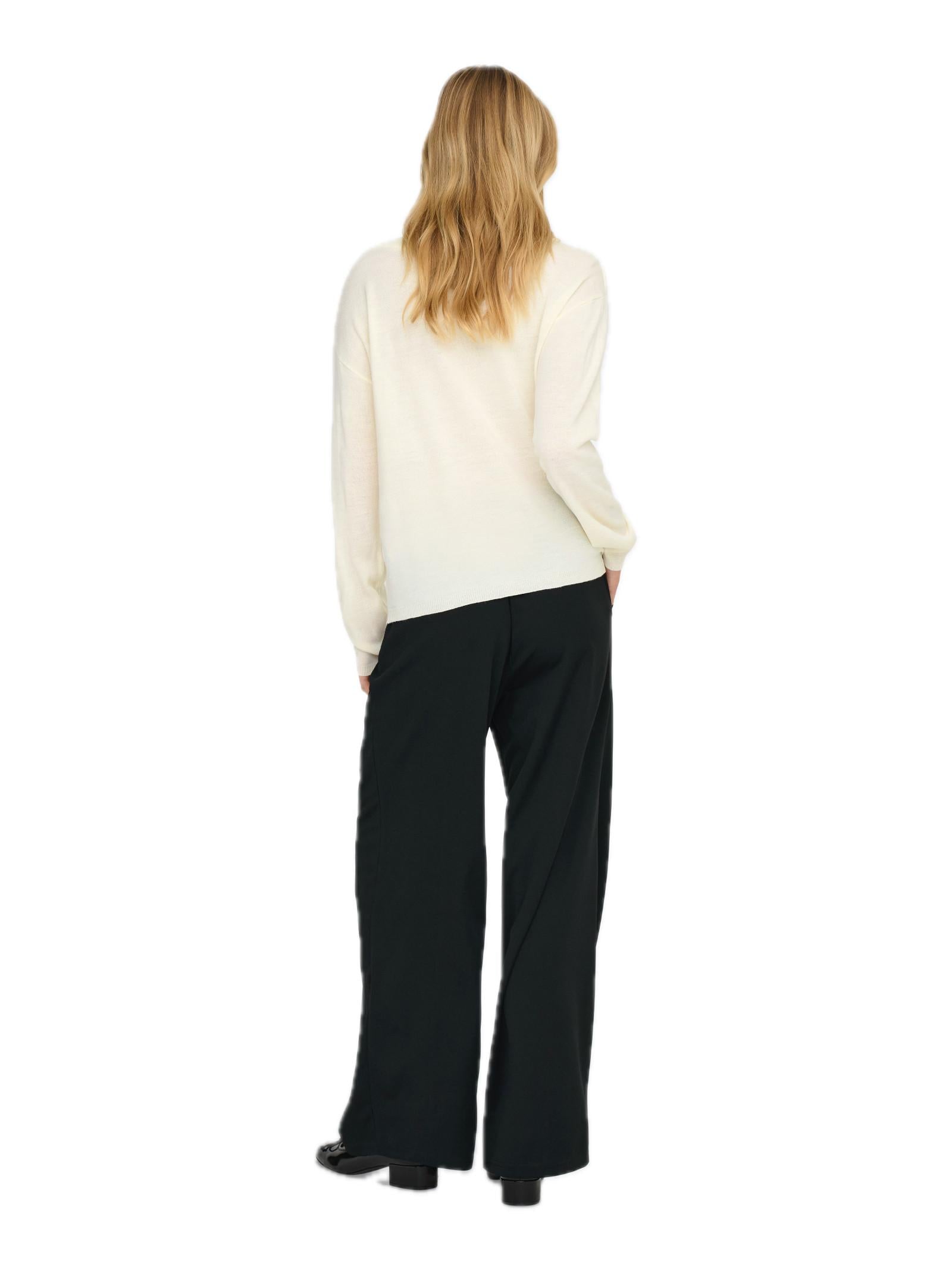 Maglia JDY Laura Panna con bottoni 15366136 /Eggnog JDY 