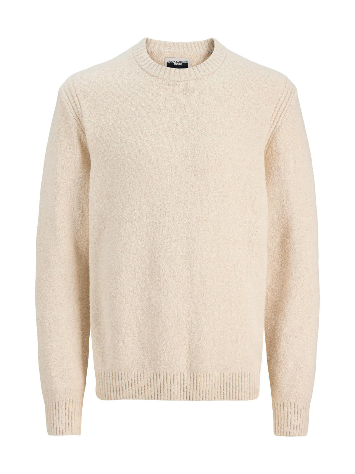 Maglia Jack & Jones Point Beige girocollo 12287316 /Rainy Day JACK & JONES 