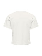 T-shirt Only Bianco Bella 15372233 /All. Cloud Dancer ONLY 