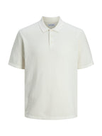 Polo Jack & Jones George Bianco a manica corta 12268281 /Cloud Dancer JACK & JONES 
