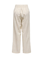 Pantalone Only Panna Tiziana a righe 15372619 /Silver Lining ONLY 